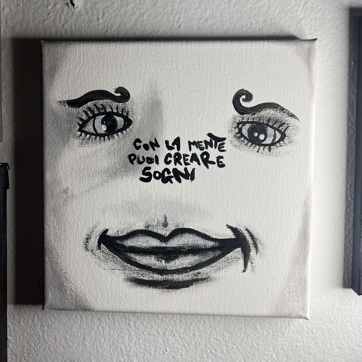 Con la mente puoi creare sogni, BiancoMat
