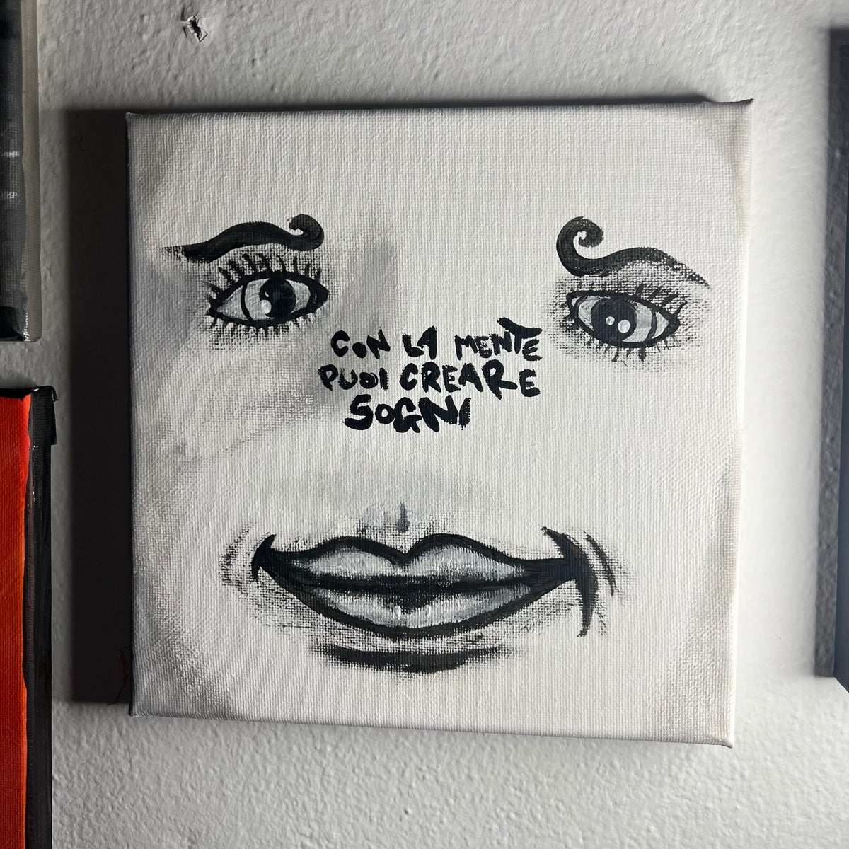 Con la mente puoi creare sogni, BiancoMat