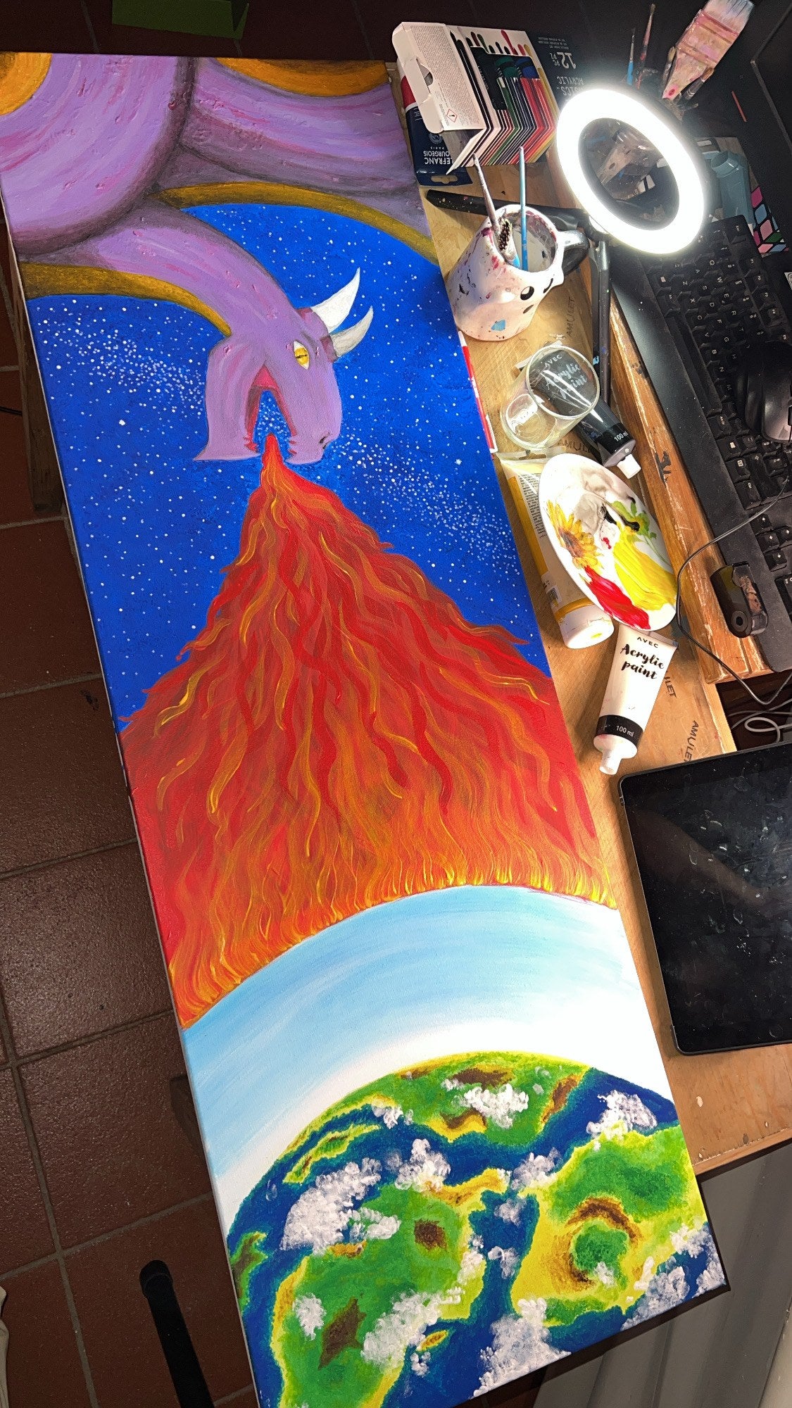 Drago cosmico, BiancoMat