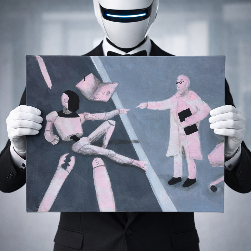 La creazione di Robot, BiancoMat