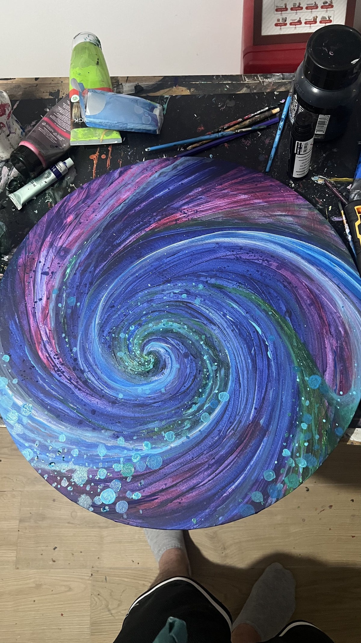 Galassia a spirale, BiancoMat