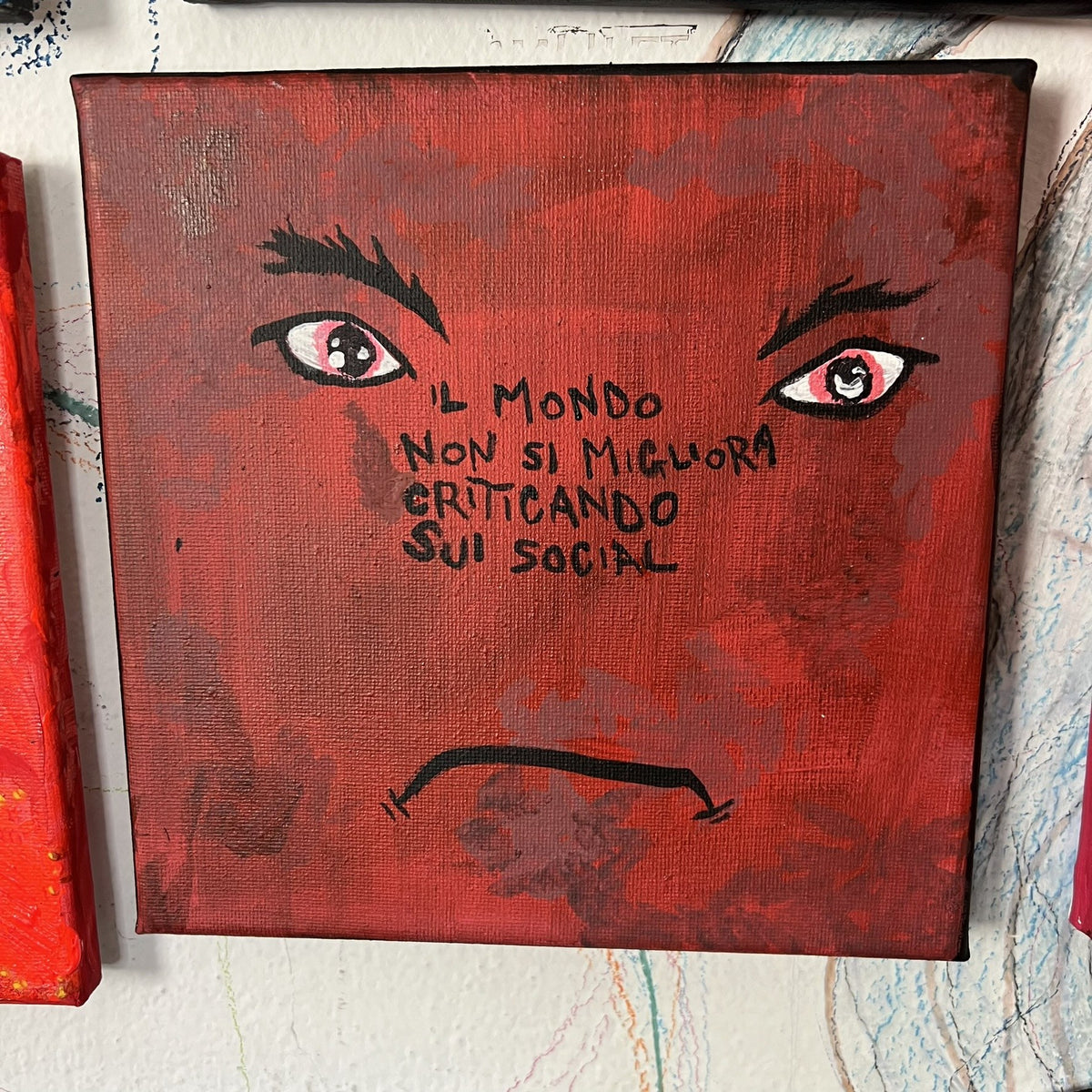 Il mondo non si migliora litigando sui social, BiancoMat