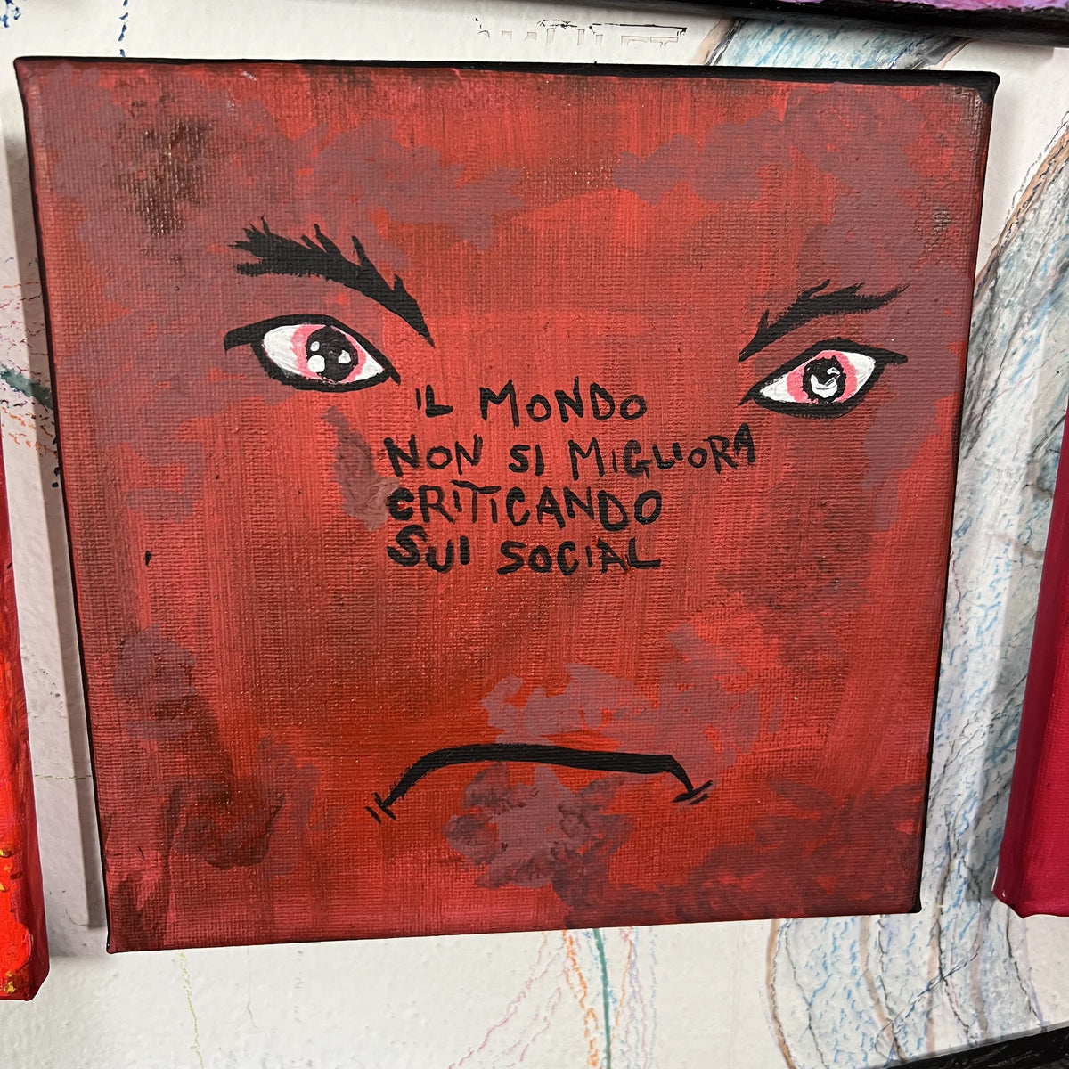 Il mondo non si migliora litigando sui social, BiancoMat