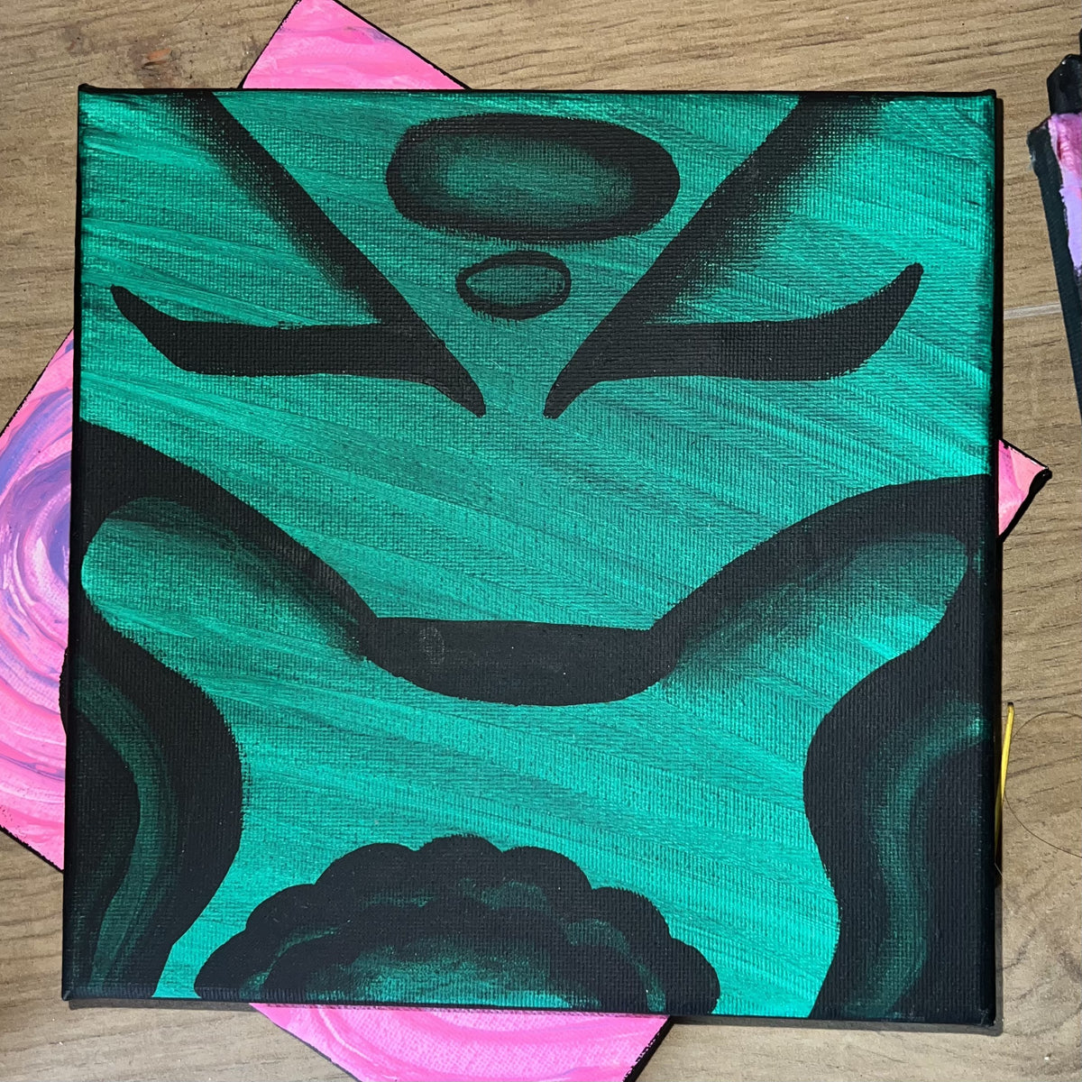 Maschera nell'acqua, BiancoMat