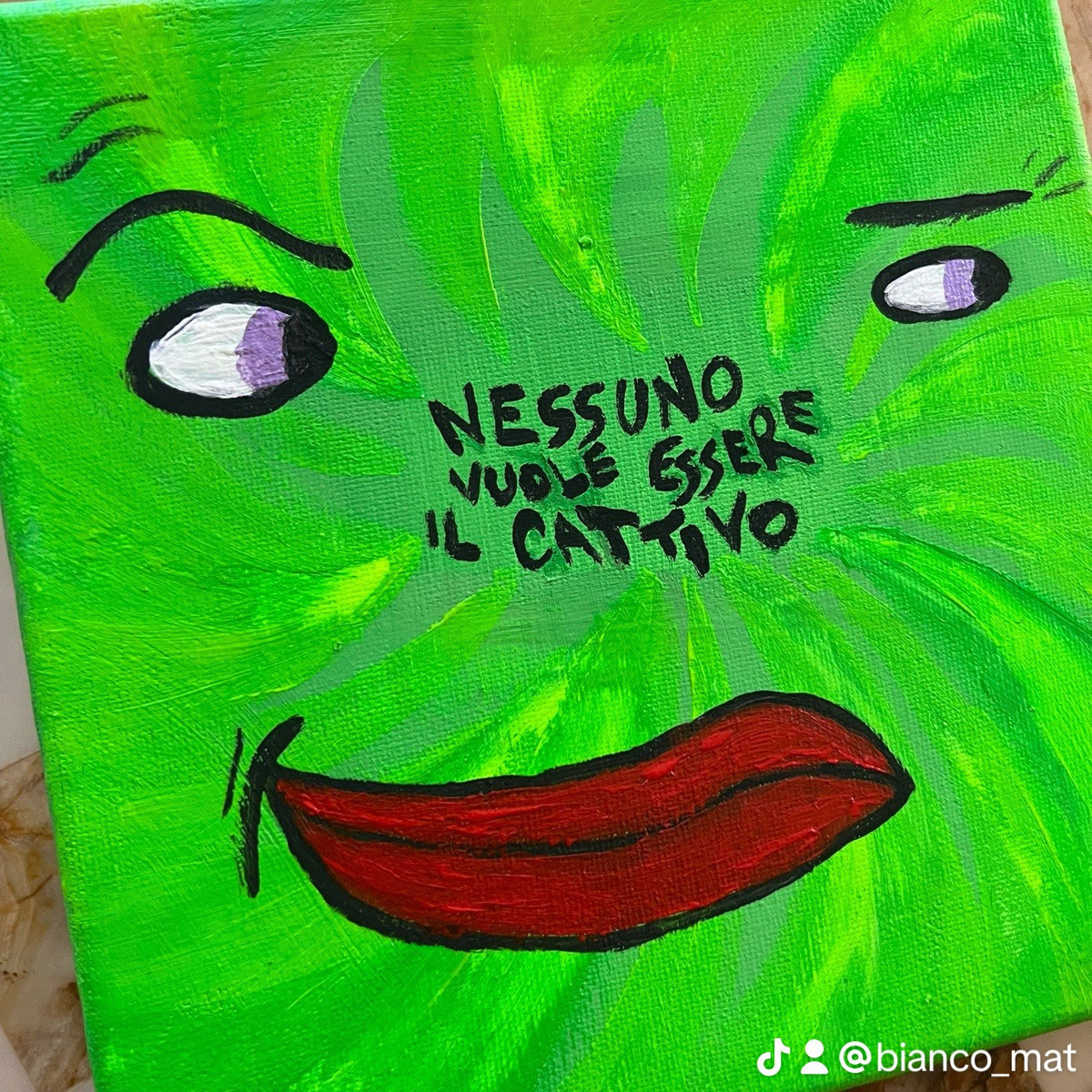 Nessuno vuole essere il cattivo, BiancoMat