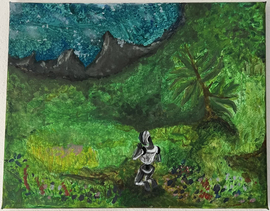 Robot in un habitat naturale