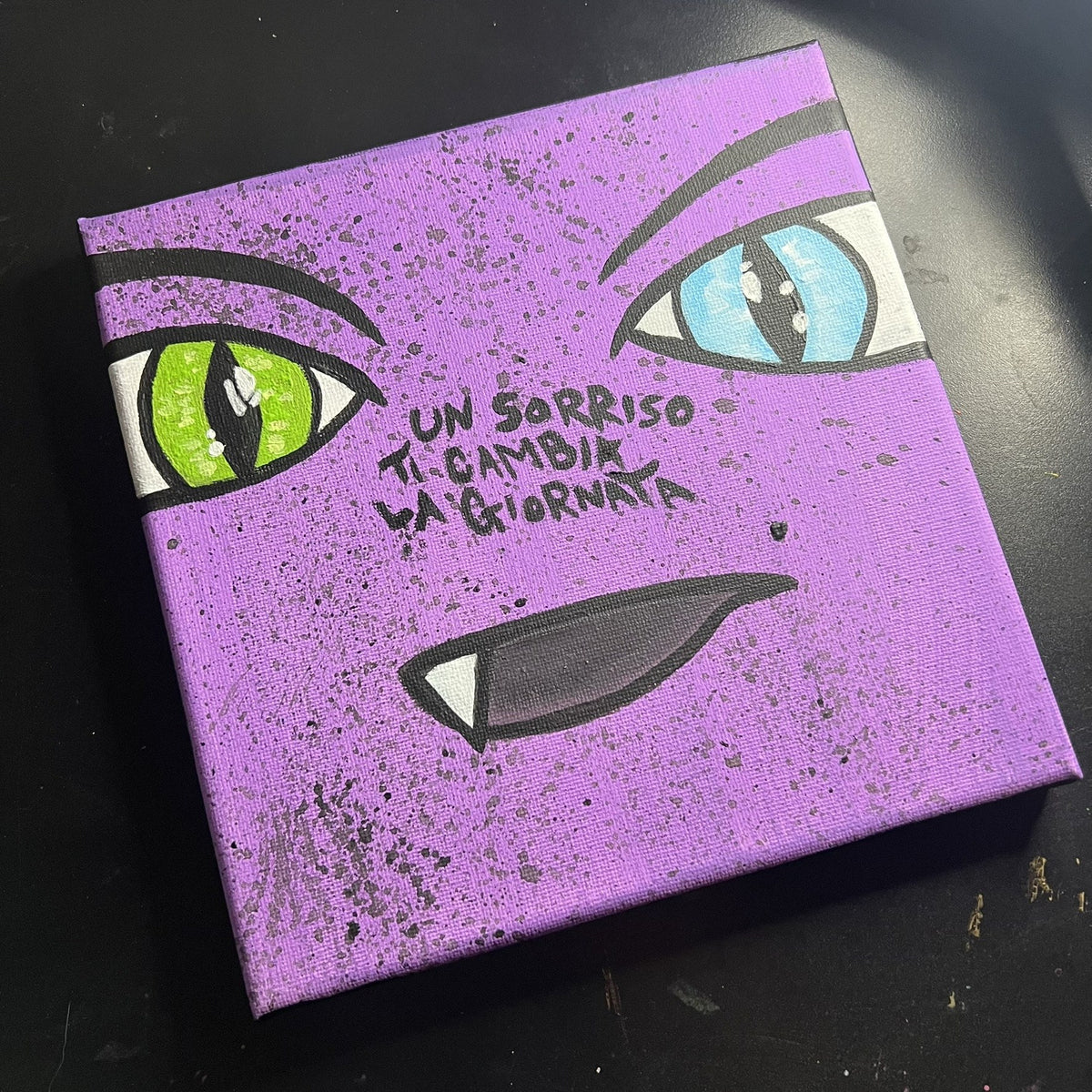 Un sorriso ti cambia la giornata, BiancoMat